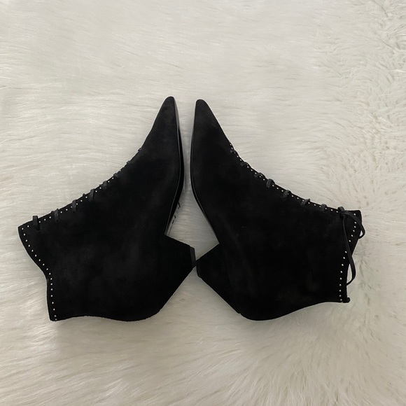 NEW in Box-YSL SAINT LAURENT Kate Suede Ankle Boots 39 - Picture 6 of 8